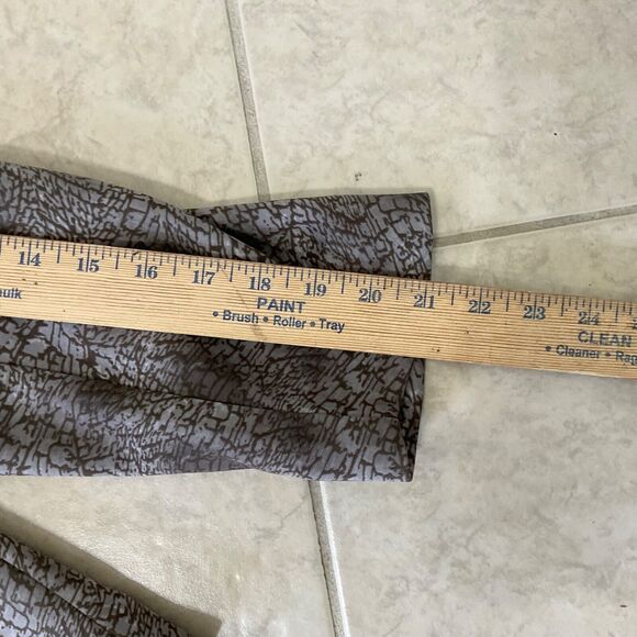 Chico’s Blazer Jacket Size XL Geometric abstract Print Open Front Knit Career - Picture 11 of 12